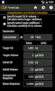 FermCalc Winemaking Calculator 스크린샷 2