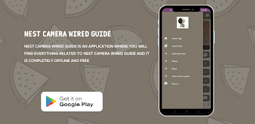 پوستر Nest Camera Wired Guide