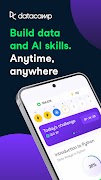 DataCamp: Learn Coding & AI Cartaz