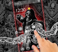 Horror Devil Death Skull Theme screenshot 3
