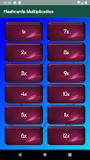 Flashcards Multiplication 海报