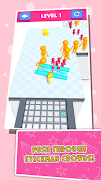 Stickman Push: Crowd Clear screenshot 2