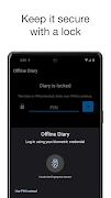 Diario offline: diario y notas captura de pantalla 3