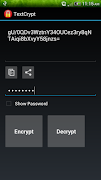 برنامه‌نما TextCrypt عکس از صفحه