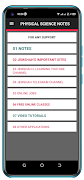 PHYSICAL SCIENCE NOTES poster