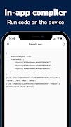 برنامه‌نما Code Runner - Compile IDE Code عکس از صفحه
