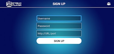 IPTV Stream Player Screenshot 1