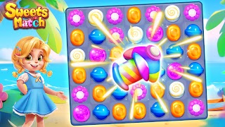 برنامه‌نما Sweets Match عکس از صفحه