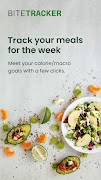 پوستر BiteTracker: Plan & Track Food