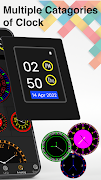 Uhr mit Anime-Sperrbildschirm Screenshot 1