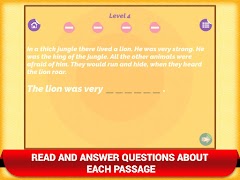 2 Schermata Giochi di comprensione lettura