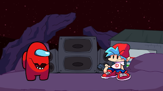 Boyfriend Vs Imposter - Friday Night Funkin poster