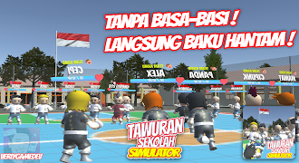 Tawuran Sekolah Simulator تصوير الشاشة 5