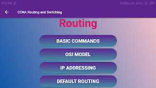 برنامه‌نما CCNA Routing and Switching عکس از صفحه