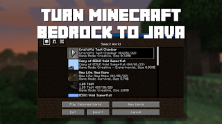 Java Edition UI for Minecraft syot layar 1