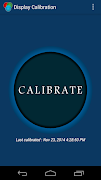برنامه‌نما Display Calibration عکس از صفحه
