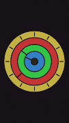 Fullscreen Analog Clock اسکرین شاٹ 1