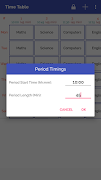 Time Table syot layar 6