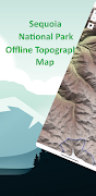Poster Sequoia Offline Topo Map