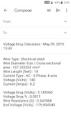Voltage Drop Calculator screenshot 7