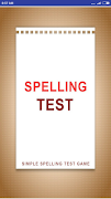 پوستر Spelling Test
