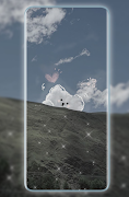 cute cloud walpaper ภาพหน้าจอ 1