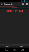 برنامه‌نما Stopwatch عکس از صفحه