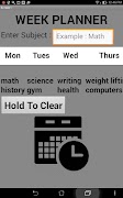 Week Planner Screenshot 1