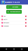برنامه‌نما Call Block - Number Blacklist عکس از صفحه