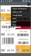 مولد الباركود الملصق