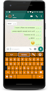 Upside Down Text Keyboard syot layar 1