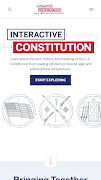 برنامه‌نما The Interactive Constitution عکس از صفحه