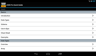 JSON Pro Quick Guide Free syot layar 5