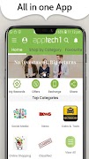 Apptech1 (All in One app) اسکرین شاٹ 1