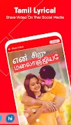 Tamil Lyrics Video Status imagem de tela 5