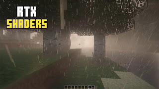 RTX Shaders Minecraft Mod ảnh chụp màn hình 1