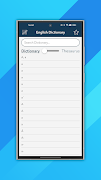 English Dictionary 스크린샷 1