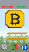 Bitcoin Idle Clicker 2D poster