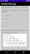 برنامه‌نما Automata Theory App عکس از صفحه