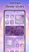 iTheme: Widgets & Icon Pack اسکرین شاٹ 4