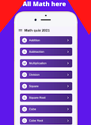 Math Quiz Game: Test Your Mathematics Knowledge screenshot 7