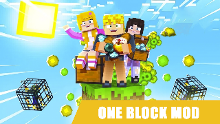One Block for Minecraft Maps poster