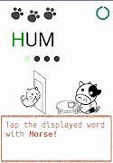 برنامه‌نما Morse Game عکس از صفحه