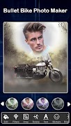Bullet Bike Photo Editor captura de pantalla 1