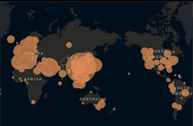 Coronavirus Dashboard screenshot 4