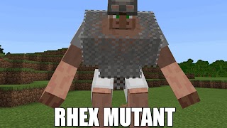 برنامه‌نما Rhex Mutants Mod Minecraft PE عکس از صفحه