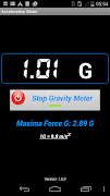 Acceleration Gravity Meter Ekran Görüntüsü 1