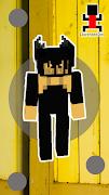 Bendy & The Ink Skins for MCPE poster