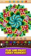 Cross Stitch Coloring Mandala 截图 5