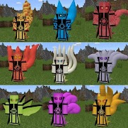 Naruto Mod Minecraft 截圖 1